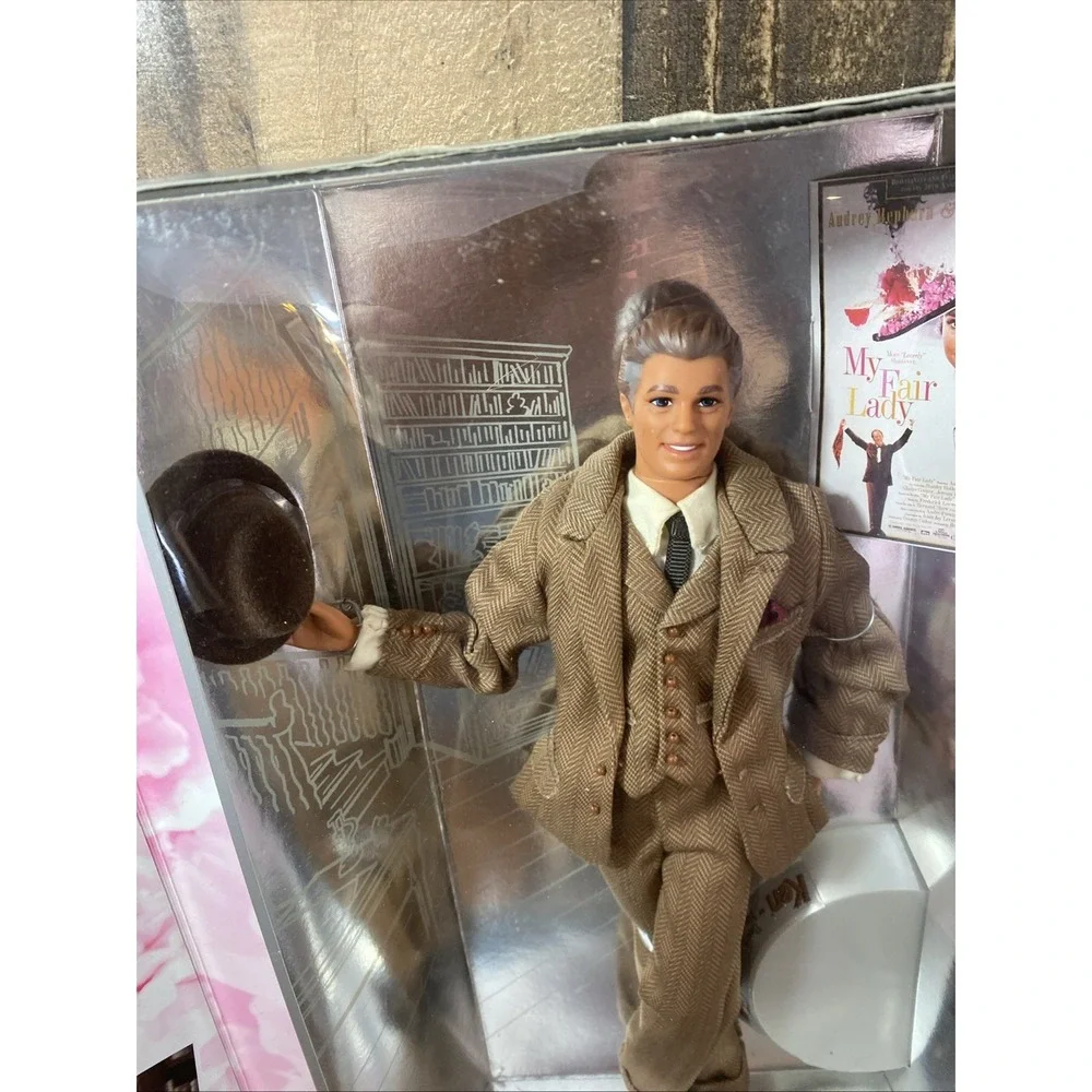 1995 Barbie Ken ELIZA DOOLITTLE HENRY HIGGINS #15501 #15499 My Fair Lady Vintage